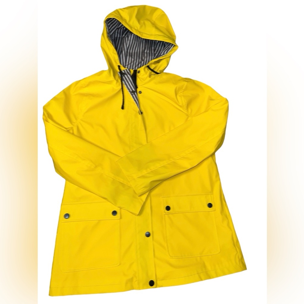 Raincoat - Water Resistant Slicker Shell
Windbreaker Rain Jacket NWOT